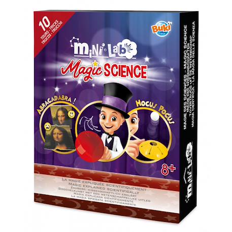 Mini lab magie des sciences Noir 1 - vertbaudet enfant 