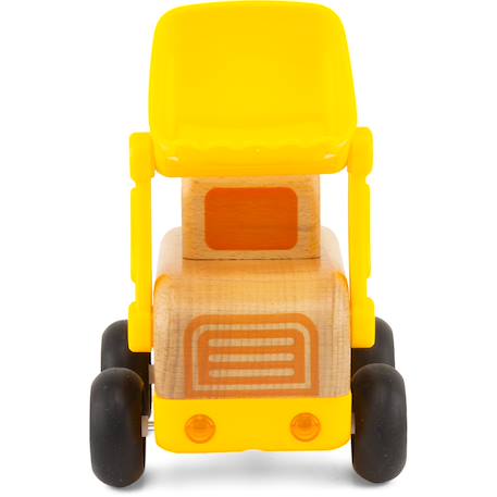 Routoudou - mini chargeuse Jaune 2 - vertbaudet enfant 