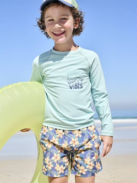 Maillot de bain imprimé garçon Marine imprimé 1 - vertbaudet enfant 