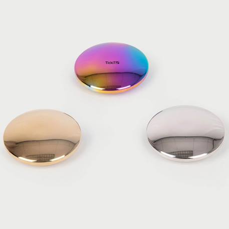 Set de 3 sphères sonores réfléchissantes et sensorielles Multi-coloured 1 - vertbaudet enfant 