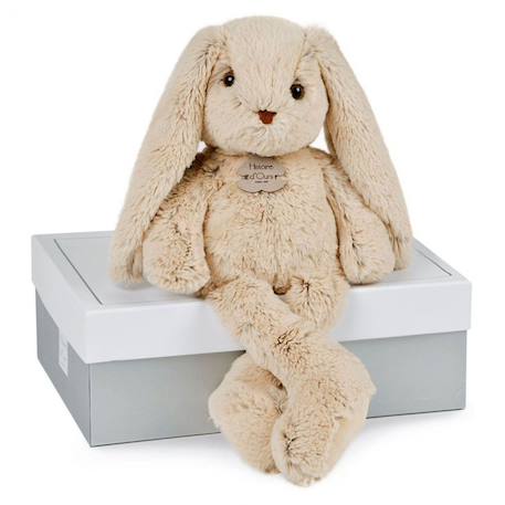 Peluche lapin beige 40 cm Beige 1 - vertbaudet enfant 
