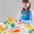 Marchande en bois + 12 pots de pâte à modeler x play-doh + tablier et accessoires Vert menthe - naturel 5 - vertbaudet enfant 