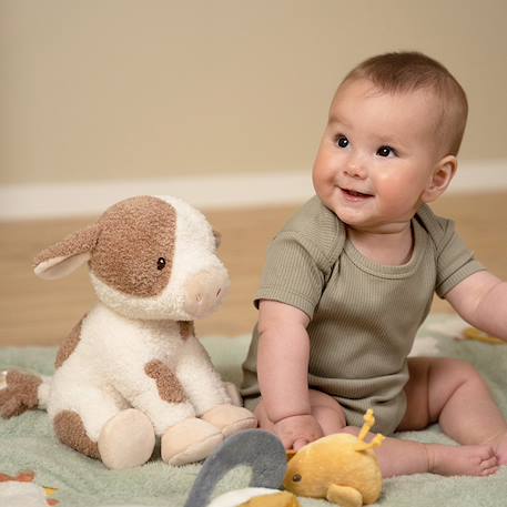 Peluche vache Multicolore 5 - vertbaudet enfant 