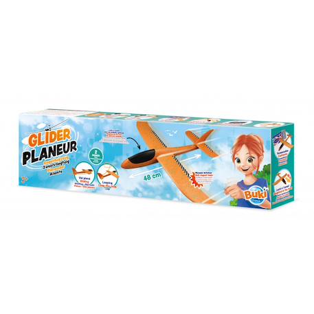 Planeur 48 cm Orange 1 - vertbaudet enfant 