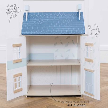 Maison de poupées sky house Bleu 2 - vertbaudet enfant 