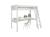 Lit mezzanine avec bureau soho Blanc 2 - vertbaudet enfant 