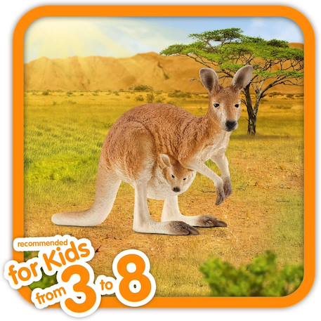 Wild life kangourou Marron 2 - vertbaudet enfant 