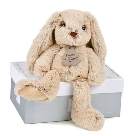 Peluche lapin beige 25 cm Beige 1 - vertbaudet enfant 