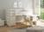 Lit mi-hauteur avec bureau et commode jade Blanc 1 - vertbaudet enfant 