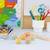 Lot de 6 toupies tête en l'air Beige 2 - vertbaudet enfant 