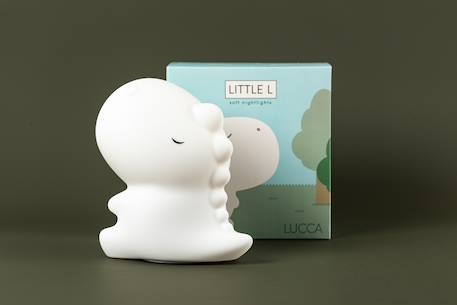 Veilleuse lucca dino avec télécommande Blanc 5 - vertbaudet enfant 