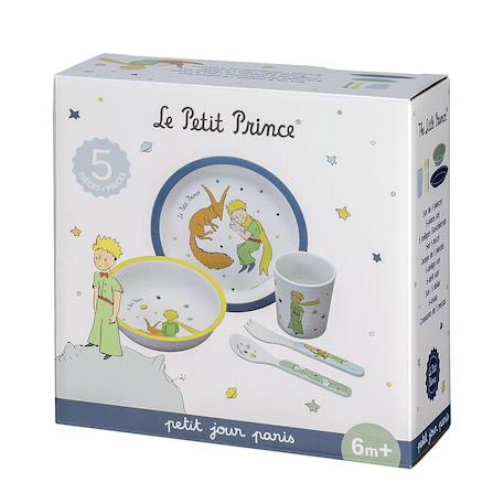 Coffret 5 pièces le petit prince Blanc 2 - vertbaudet enfant 