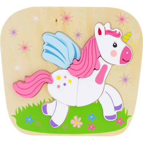 Puzzle licorne Rose 2 - vertbaudet enfant 