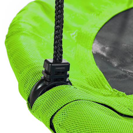Kangui balançoire ronde nid d'oiseau rond ø100cm - vert - charge 150kg maxi Vert 2 - vertbaudet enfant 