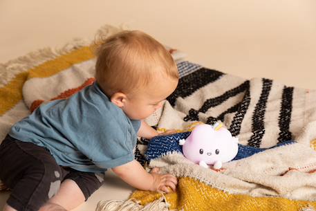 Veilleuse noa nuage avec télécommande Blanc 6 - vertbaudet enfant 