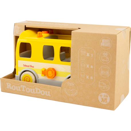 Routoudou - bus scolaire Jaune 4 - vertbaudet enfant 