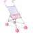 Poussette pour poupée petites fleurs Rose 1 - vertbaudet enfant 
