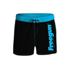 -Boardshort court  ceinture élastique et colorée