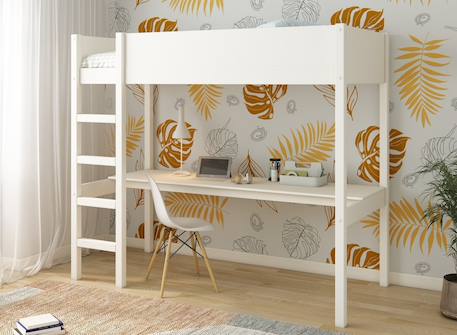 Lit mezzanine june Blanc 3 - vertbaudet enfant 