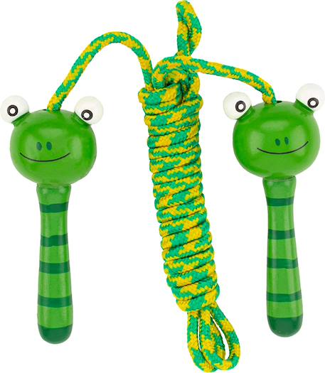 Corde à sauter grenouille Vert 1 - vertbaudet enfant 
