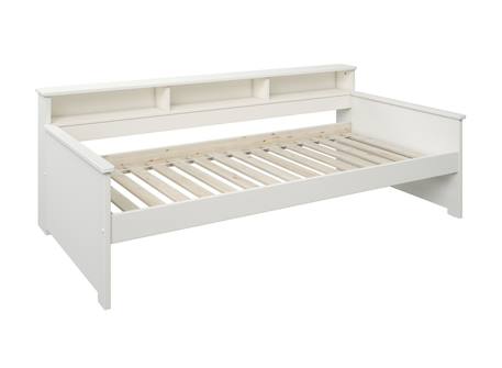 Lit banquette avec rangement oliver Blanc 5 - vertbaudet enfant 