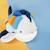 Peluche poisson arc-en-ciel Bleu 2 - vertbaudet enfant 