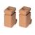 Lot de deux poubelles naturelles Beige 1 - vertbaudet enfant 