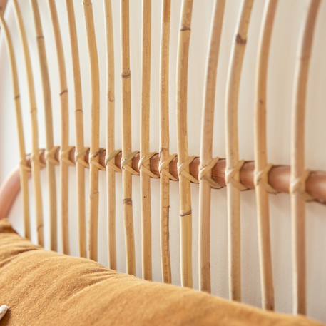 Tête de lit enfant en tiges de rotin 90 colette Naturel 4 - vertbaudet enfant 