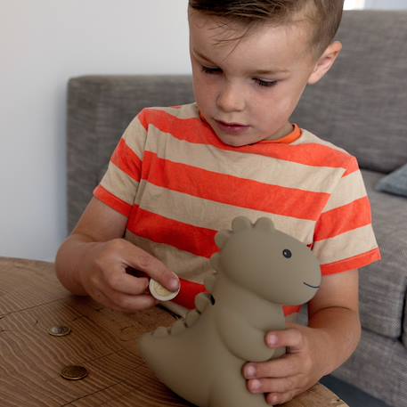 Tirelire jéroom sauge (15 cm) Argile+Sable+Sauge 4 - vertbaudet enfant 