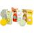 Jeu de quilles animaux 10 cm Beige 1 - vertbaudet enfant 
