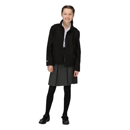 Veste softshell polyester ablaze Bleu marine+Bleu roi / bleu marine+Noir+Rouge classique / noir 8 - vertbaudet enfant 