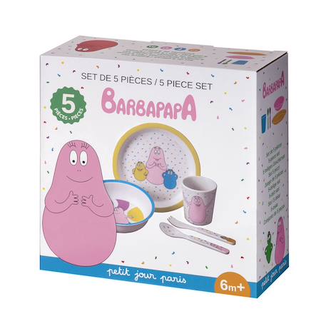 Coffret 5 pièces barbapapa Blanc 2 - vertbaudet enfant 