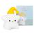 Veilleuse etoile joy avec télécommande Blanc 2 - vertbaudet enfant 
