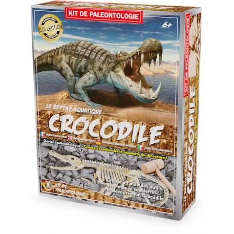 Kit paleo - crocodile Gris 1 - vertbaudet enfant 