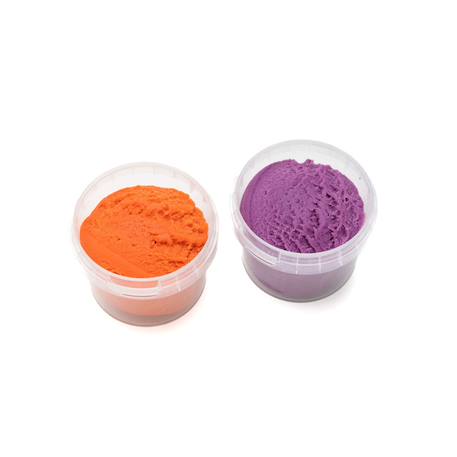 Set de pâte à modeler orange et violet Multi-coloured 3 - vertbaudet enfant 