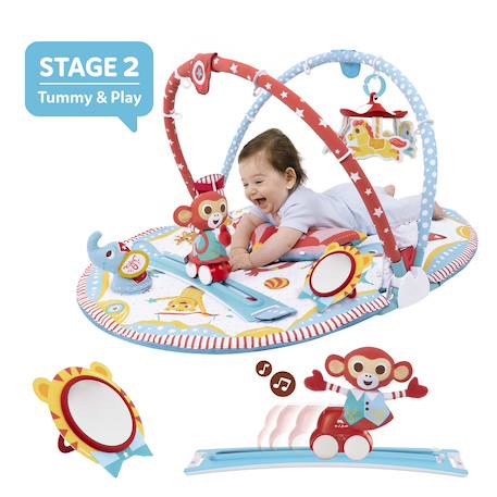 Tapis gymotion circus playland Multicolor 1 - vertbaudet enfant 