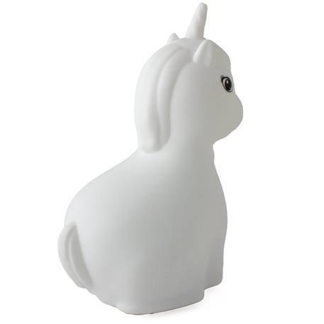 Veilleuse licorne nœud papillon Blanc 2 - vertbaudet enfant 