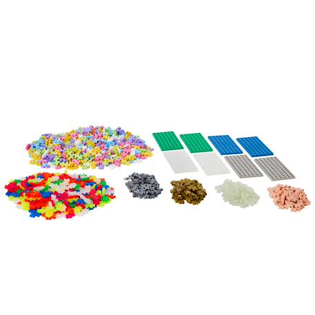 Méga kit découverte 1200 pcs Basic+Pastel 10 - vertbaudet enfant 