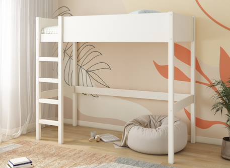 Lit mezzanine june Blanc 1 - vertbaudet enfant 
