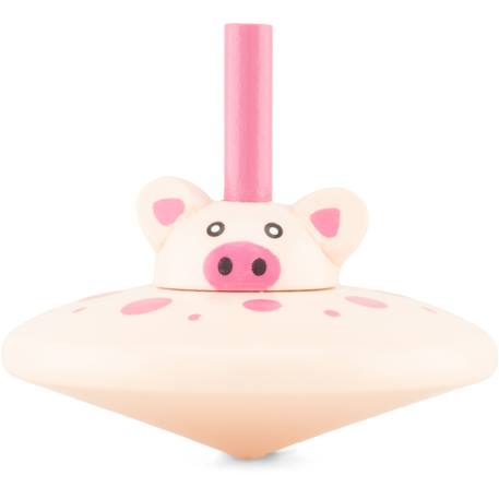 Lot de 6 toupies animaux Rouge 5 - vertbaudet enfant 
