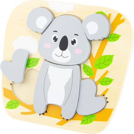 Puzzle koala Gris 2 - vertbaudet enfant 