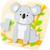Puzzle koala Gris 2 - vertbaudet enfant 