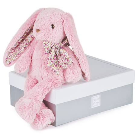 Peluche lapin rose 40 cm Rose 1 - vertbaudet enfant 