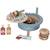 Ensemble de jouets barbecue Bleu, rouge, marron 5 - vertbaudet enfant 