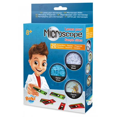 Lames pour microscope Bleu 1 - vertbaudet enfant 