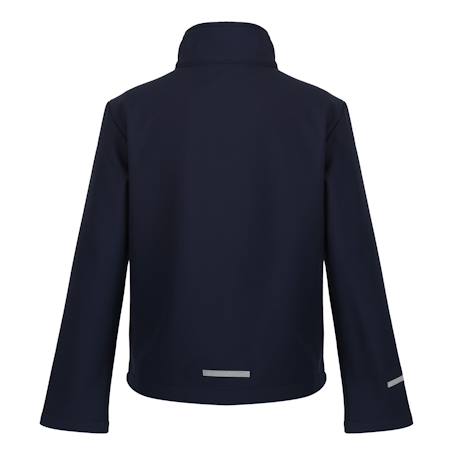 Veste softshell polyester ablaze Bleu marine+Bleu roi / bleu marine+Noir+Rouge classique / noir 2 - vertbaudet enfant 
