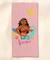 Serviette de plage vaiana coton Rose 2 - vertbaudet enfant 