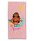 Serviette de plage vaiana coton Rose 1 - vertbaudet enfant 