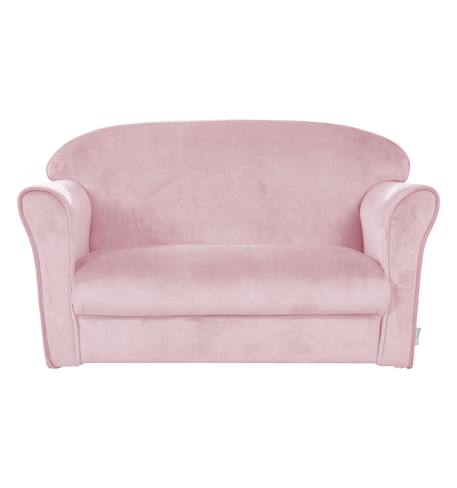 Canapé club en velours doux pour enfant - rembourré en mousse - lil sofa Gris argenté+Rose pastel 9 - vertbaudet enfant 