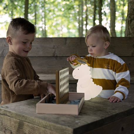 Veilleuse rechargeable jéroom le dinosaure sauge (17 cm) Sable+Sauge 4 - vertbaudet enfant 